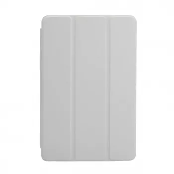 Evelatus Galaxy Tab A9 Tablet-hoes met imitatie-microvezel binnenkant Zilver