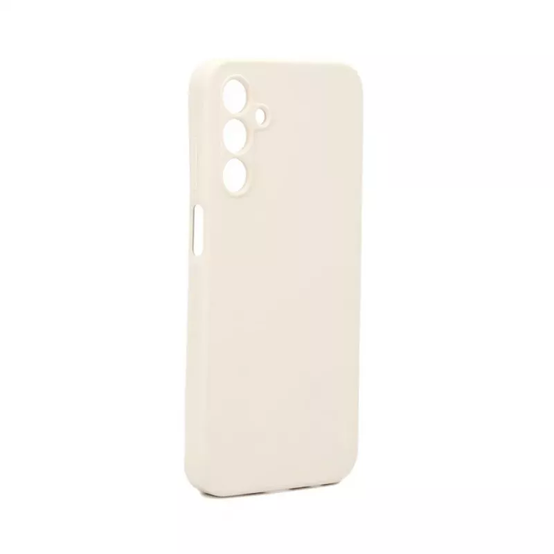 Evelatus Samsung Galaxy A15 premium soft touch silicone hoesje antiek wit