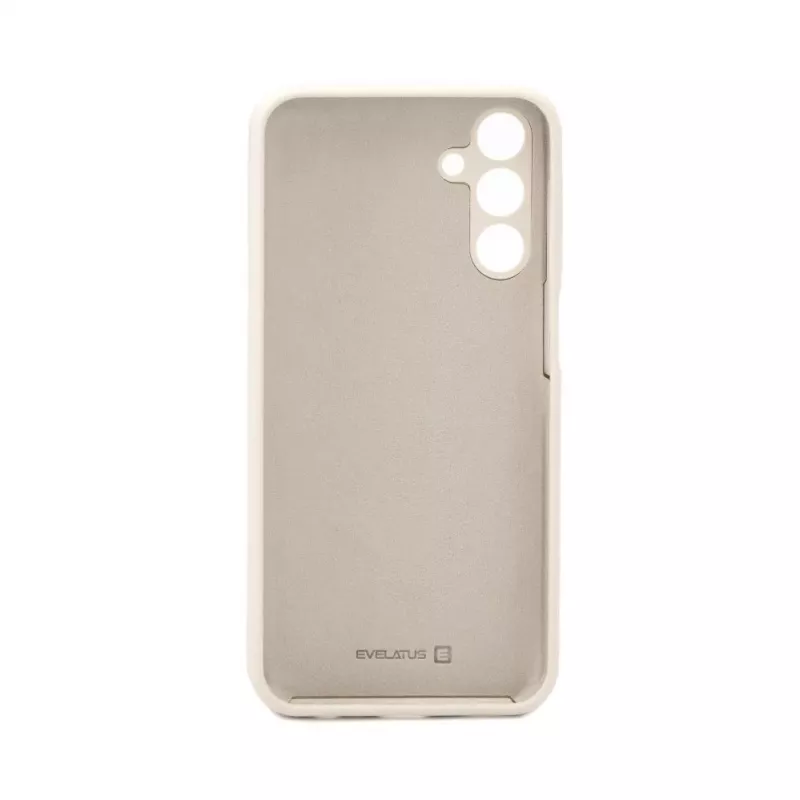 Evelatus Samsung Galaxy A15 premium soft touch silicone hoesje antiek wit