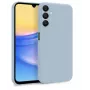 Evelatus Samsung Galaxy A15 premium soft touch silicone hoesje grijsblauw