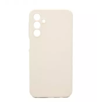 Connect Samsung Galaxy A14 4G / A14 5G premium kwaliteit soft touch silicone hoesje antiek wit