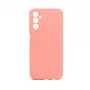 Connect Samsung Galaxy A14 4G / A14 5G premium kwaliteit soft touch silicone hoesje rosé roze