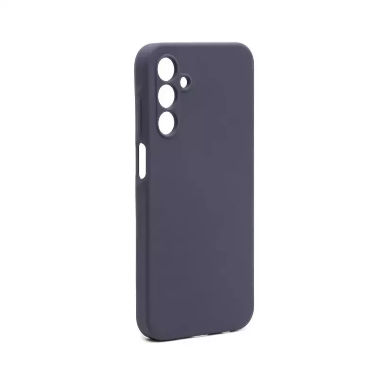 Connect Samsung Galaxy A15 premium kwaliteit soft touch silicone hoesje middernachtblauw