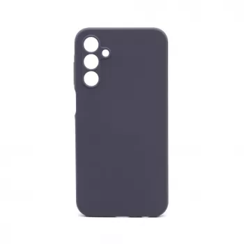 Connect Samsung Galaxy A15 premium kwaliteit soft touch silicone hoesje middernachtblauw