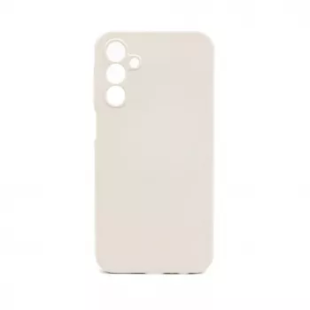 Connect Samsung Galaxy A15 premium kwaliteit soft touch silicone hoesje antiek wit