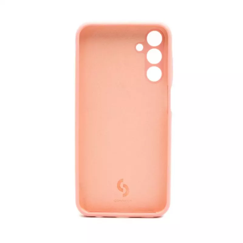 Connect Samsung Galaxy A15 premium kwaliteit soft touch silicone hoesje rosé roze
