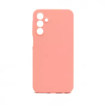 Connect Samsung Galaxy A15 premium kwaliteit soft touch silicone hoesje rosé roze