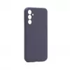 Connect Samsung Galaxy A34 premium kwaliteit soft touch silicone hoesje middernachtblauw