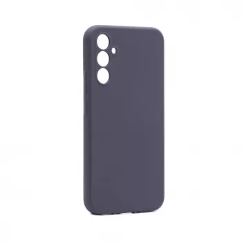 Connect Samsung Galaxy A34 premium kwaliteit soft touch silicone hoesje middernachtblauw