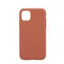 Connect Samsung Galaxy A34 premium kwaliteit soft touch silicone hoesje zadelbruin