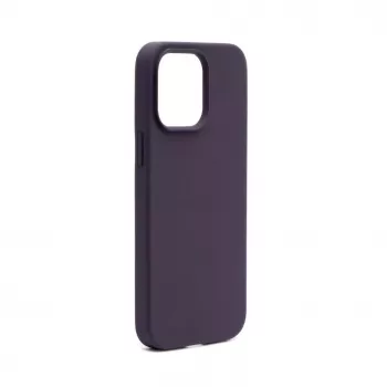 Connect Apple iPhone 14 Pro Max premium MagSafe soft touch silicone hoesje new function lila