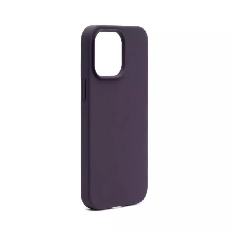 Connect Apple iPhone 14 Pro Max premium MagSafe soft touch silicone hoesje new function lila
