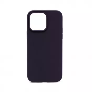 Connect Apple iPhone 14 Pro Max premium MagSafe soft touch silicone hoesje new function lila