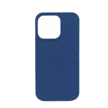 Connect Apple iPhone 15 premium MagSafe soft touch silicone hoesje new function middernachtblauw