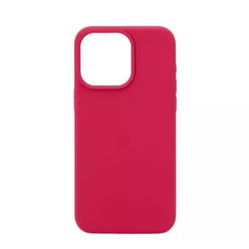Connect Apple iPhone 15 Pro premium MagSafe soft touch silicone hoesje new function rosé rood