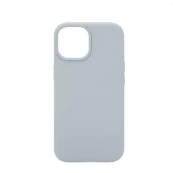 Connect Apple iPhone 13 premium MagSafe soft touch silicone hoesje new function grijsblauw