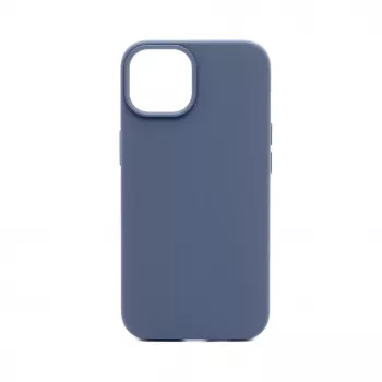 Connect Apple iPhone 14 premium MagSafe soft touch silicone hoesje middernachtblauw