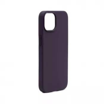 Connect Apple iPhone 14 premium MagSafe soft touch silicone hoesje new function paars