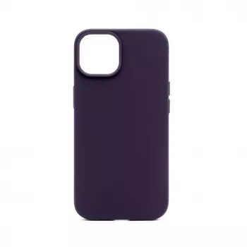 Connect Apple iPhone 14 premium MagSafe soft touch silicone hoesje new function paars