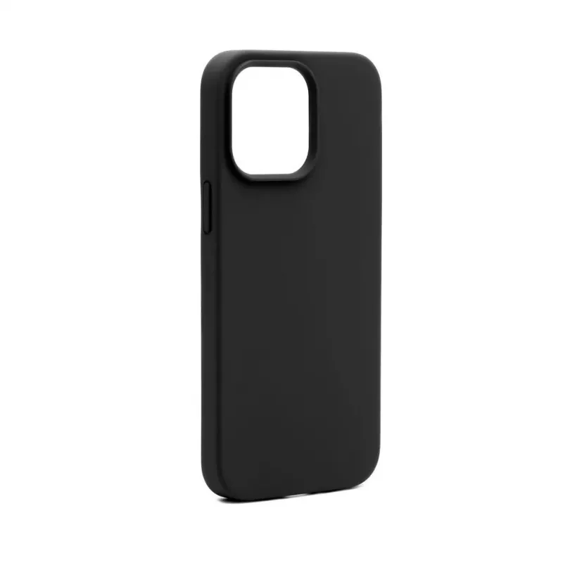Connect Apple iPhone 14 Pro Max premium MagSafe soft touch silicone hoesje new function zwart