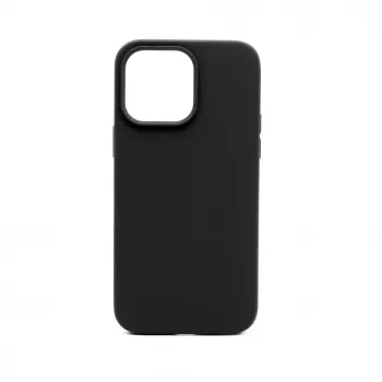 Connect Apple iPhone 14 Pro Max premium MagSafe soft touch silicone hoesje new function zwart