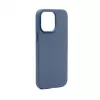 Connect Apple iPhone 14 Pro Max premium MagSafe soft touch silicone hoesje middernachtblauw