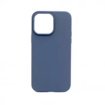 Connect Apple iPhone 14 Pro Max premium MagSafe soft touch silicone hoesje middernachtblauw
