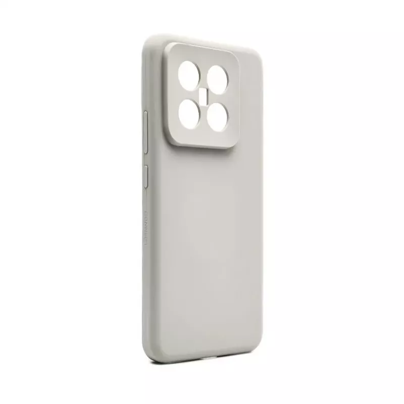 Connect Xiaomi 14 Pro premium kwaliteit magnetisch soft touch silicone hoesje grijs