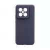 Connect Xiaomi 14 Pro premium kwaliteit magnetisch soft touch silicone hoesje middernachtblauw