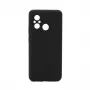 Connect Xiaomi Redmi 12C premium kwaliteit soft touch silicone hoesje zwart