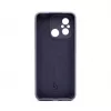 Connect Xiaomi Redmi 12C premium kwaliteit soft touch silicone hoesje middernachtblauw