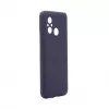 Connect Xiaomi Redmi 12C premium kwaliteit soft touch silicone hoesje middernachtblauw
