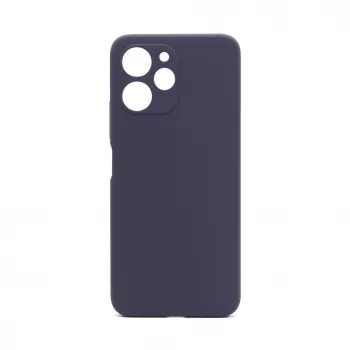 Connect Xiaomi Redmi 12 / Redmi 12 5G premium kwaliteit soft touch silicone hoesje middernachtblauw