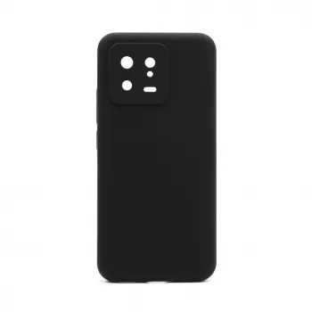 Connect Xiaomi Redmi 13 Premium Quality Soft Touch Silicone Case zwart