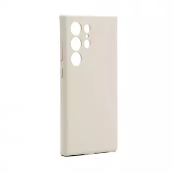 Connect Samsung Galaxy S24 Ultra Premium Quality Magnetic Soft Touch Silicone Case Grijs