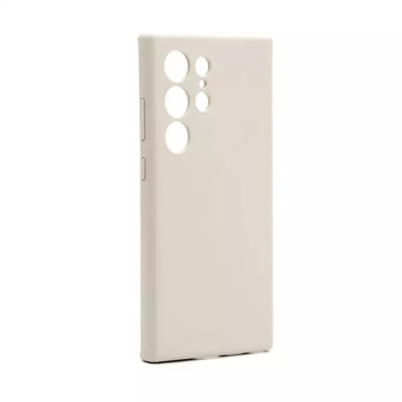 Connect Samsung Galaxy S24 Ultra Premium Quality Magnetic Soft Touch Silicone Case Grijs