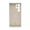 Connect Samsung Galaxy S24 Ultra Premium Quality Magnetic Soft Touch Silicone Case Grijs