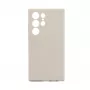 Connect Samsung Galaxy S24 Ultra Premium Quality Magnetic Soft Touch Silicone Case Grijs