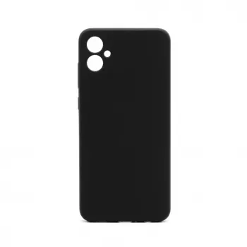 Connect Samsung Galaxy A05 4G Premium Quality Soft Touch Silicone Case Zwart