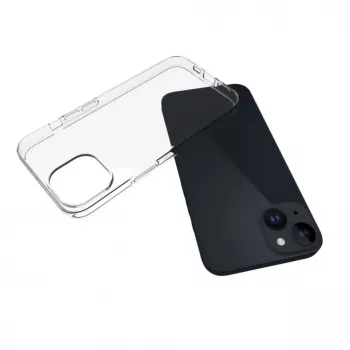 Connect Apple iPhone 15 Clear Silicone Case 1,5mm TPU Transparant