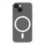 Connect Apple iPhone 15 Clear Case met magneet- en camerabescherming Transparant
