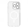 Connect Apple iPhone 15 Pro Max Clear Case met magneet- en camerabescherming Transparant
