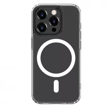 Connect Apple iPhone 15 Pro Clear Case met MagSafe Transparant