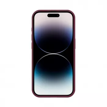 Connect Apple iPhone 15 Pro Max Hybrid Case met magneet PC+TPU Plum