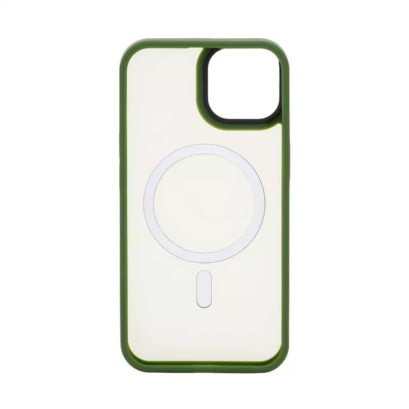 Connect Apple iPhone 13 Pro Max Hybrid Case met magneet PC+TPU Groen