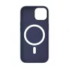 Connect Apple iPhone 15 hybride hoesje met magneet, PC+TPU, blauw