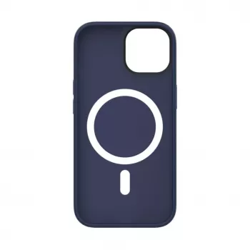 Connect Apple iPhone 15 hybride hoesje met magneet, PC+TPU, blauw