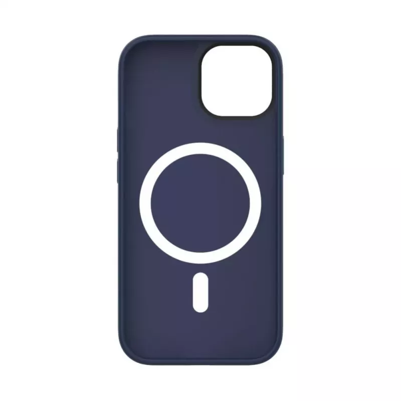 Connect Apple iPhone 15 hybride hoesje met magneet, PC+TPU, blauw