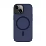 Connect Apple iPhone 15 hybride hoesje met magneet, PC+TPU, blauw