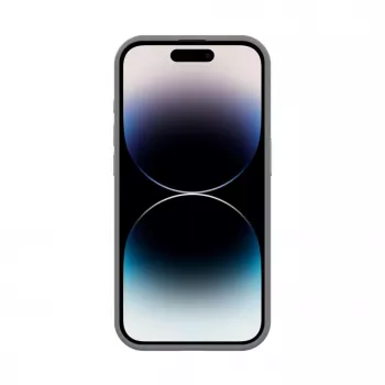 Connect Apple iPhone 15 Pro hybride hoesje met magneet, PC+TPU, zilver